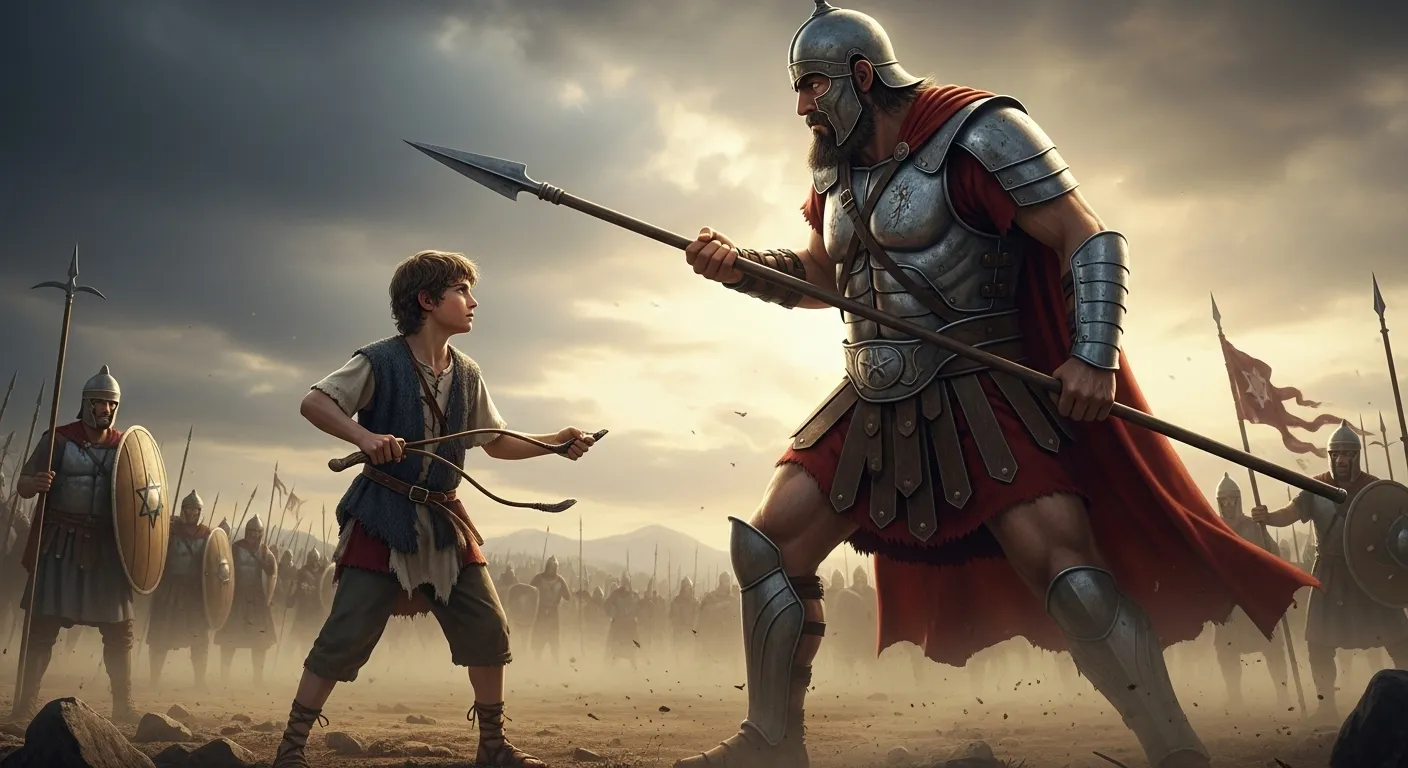 Daud vs Goliat: Iman Kalahkan Raksasa