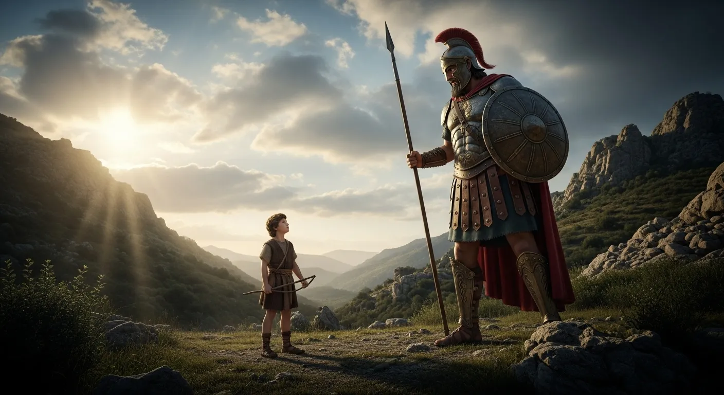 Iman Anak Gembala: Kisah Daud dan Goliat yang Mengajarkan Kuasa Allah