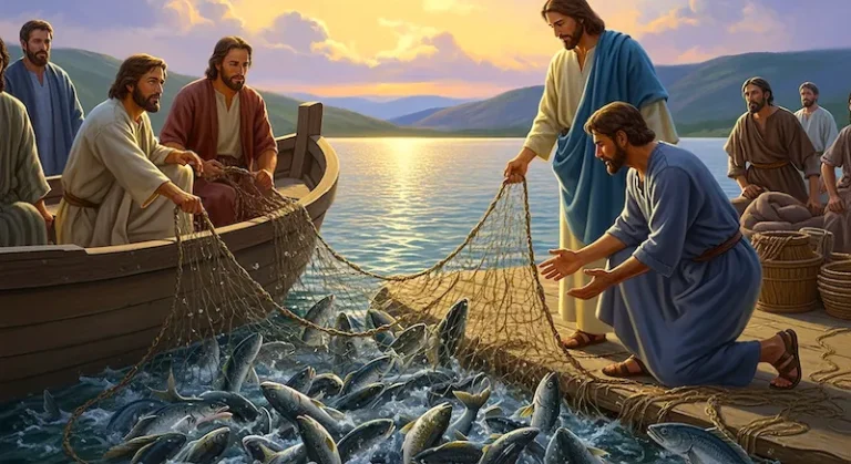 Simon dan Mujizat Ikan yang Banyak: Belajar Percaya pada Yesus di Tengah Masalah