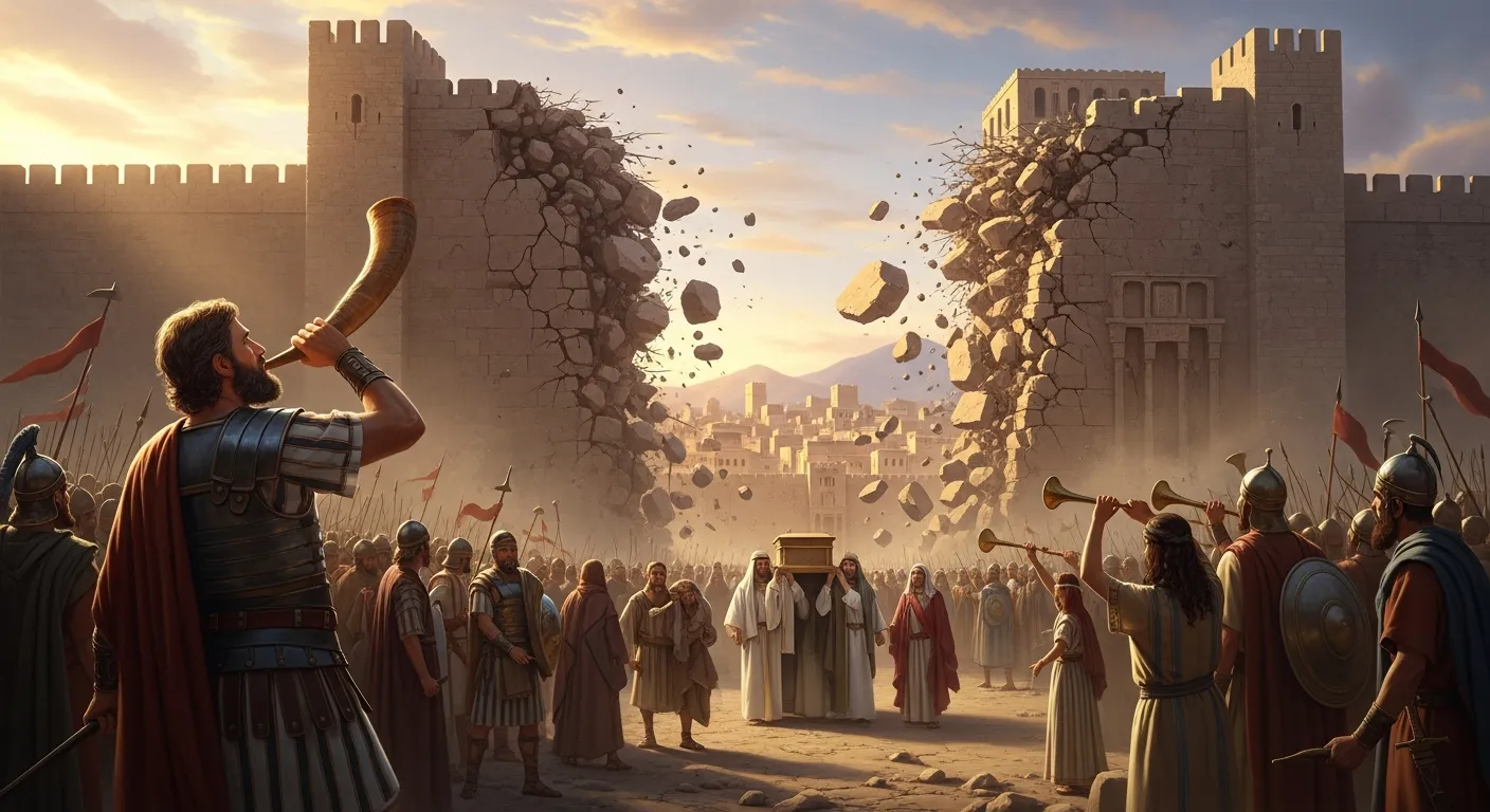 Kepatuhan yang Mengguncang Tembok: Kisah Yosua dan Jatuhnya Yerikho