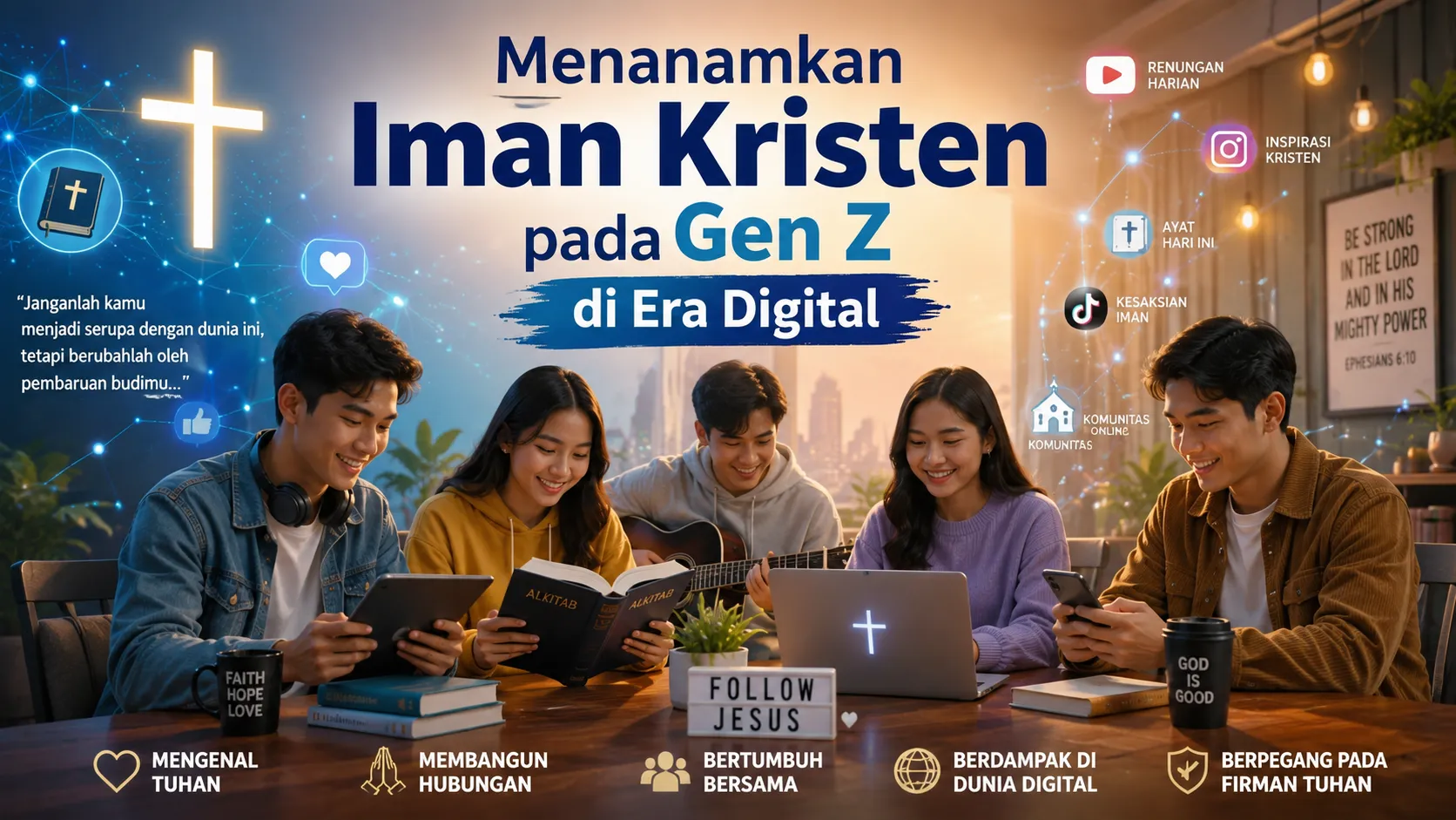 Menanamkan Iman Kristen pada Gen Z di Era Digital